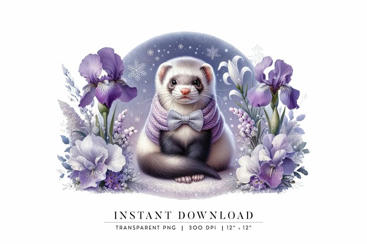 Ferret Clipart Image 11