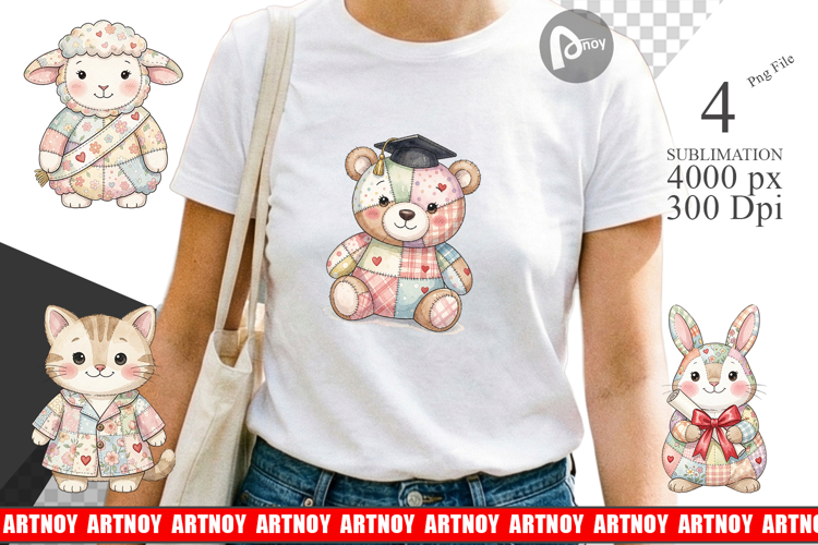 Graduation Patchwork Sublimation