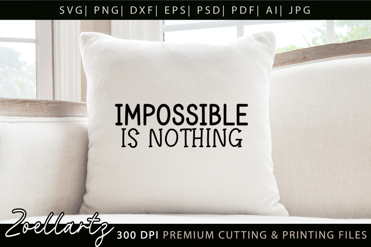 Positive Inspirational Quote SVG Motivational T-shirt Design