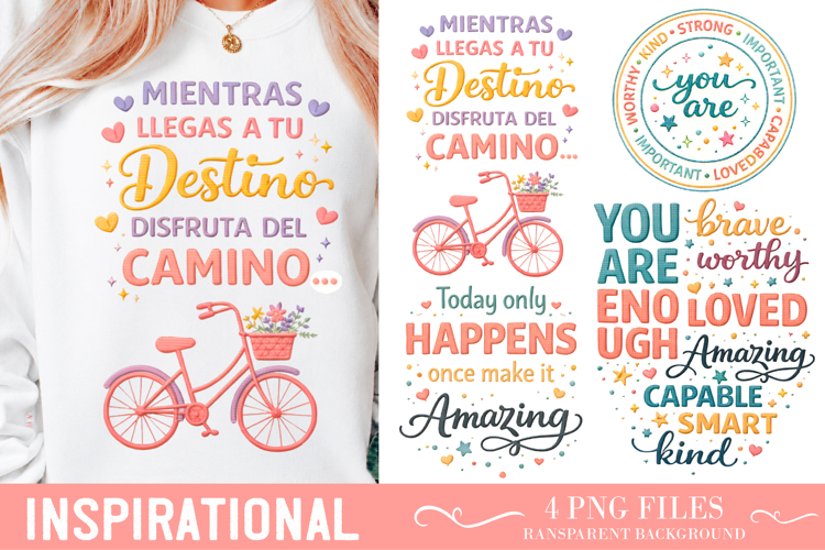 Inspirational PNG , Inspirational Sublimation PNG ,Faux Yarn