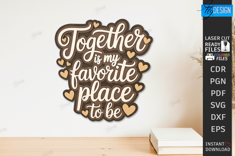 Inspirational Quote Decor Laser Cut | Inspirational Wall Art