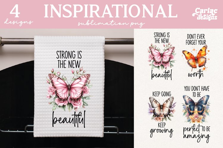 Kitchen Towel Sublimation, Inspirational Sublimation