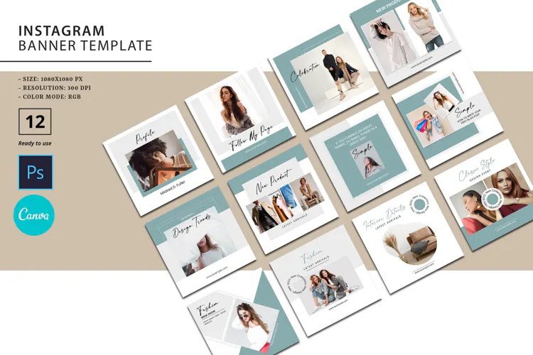 Instagram Promotional Post Template