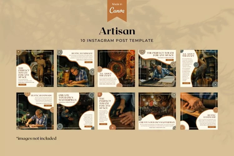 Artisan Instagram Post Canva Template