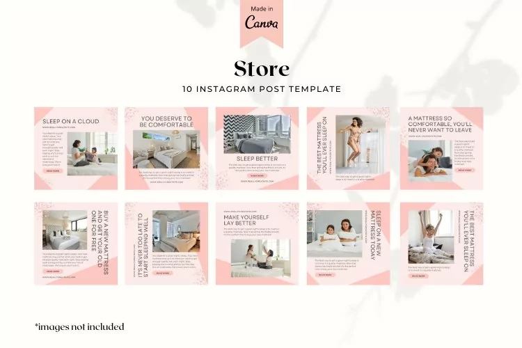 Store Instagram Canva Templates