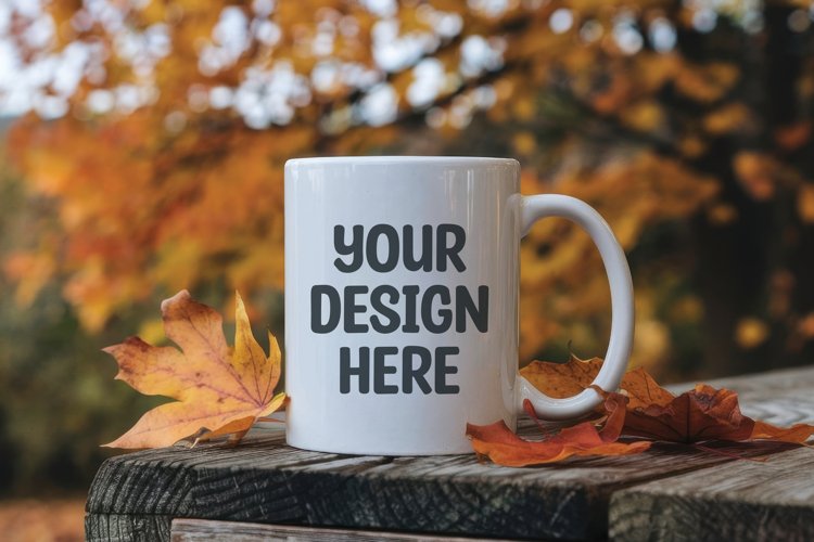 Cool White Mug Mock Up PNG