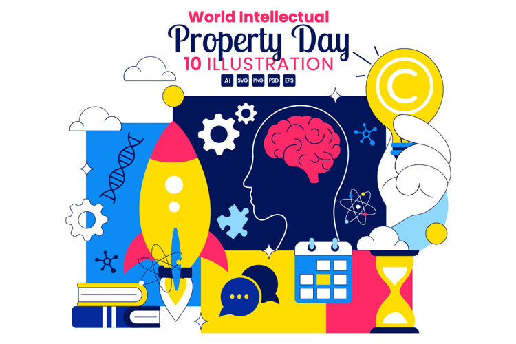 10 World Intellectual Property Day Illustration