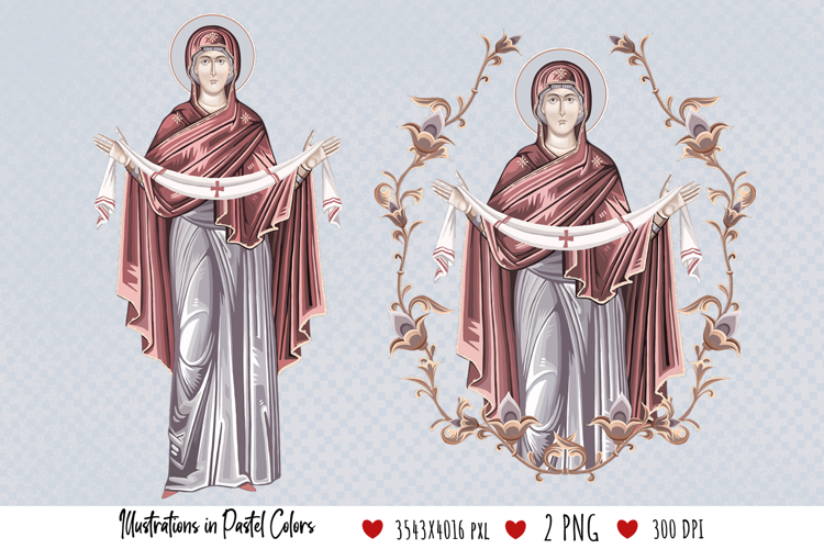 Intercession of the Theotokos Illustration