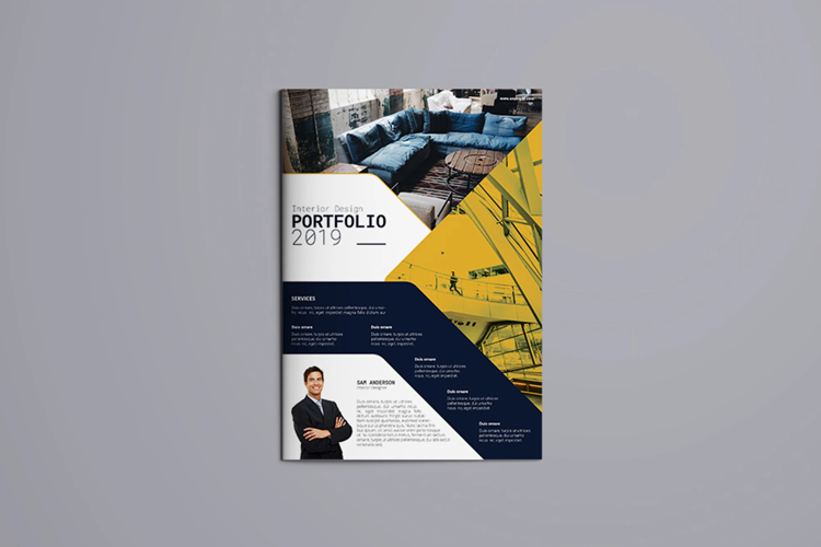 Interior Design Portfolio Template