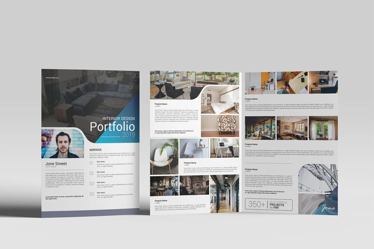 Interior Design Portfolio Template