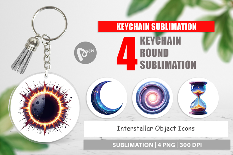 Keychain Interstellar Icons