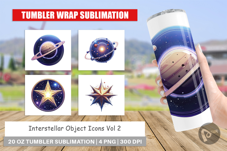 Tumbler Interstellar Icons