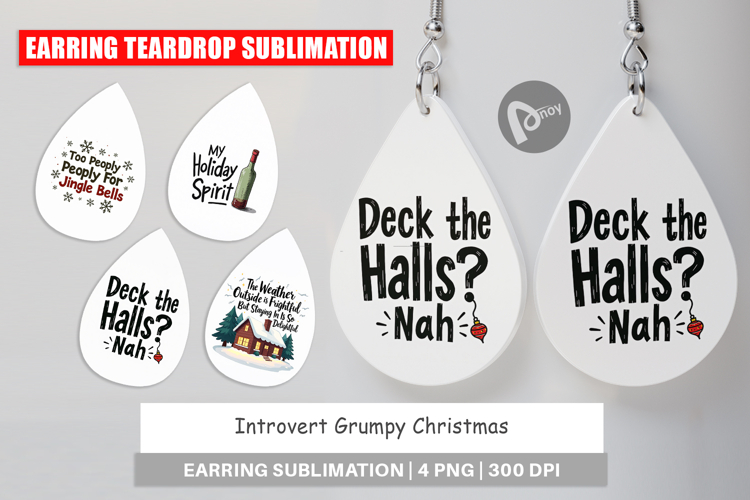 Earring Sublimation Designs Image 6