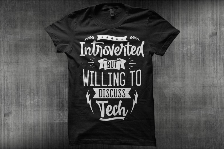 Funny Introvert, Introverted But Willing To Discuss Tech