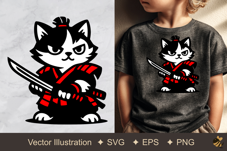 Samurai Clipart Image 3