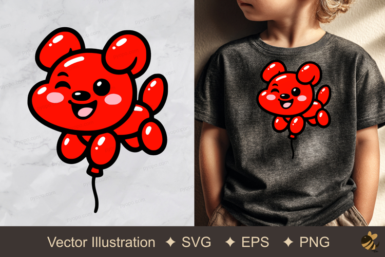 Balloons Vector Image 7