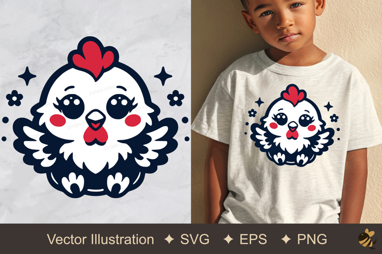 Rooster Illustration Image 7