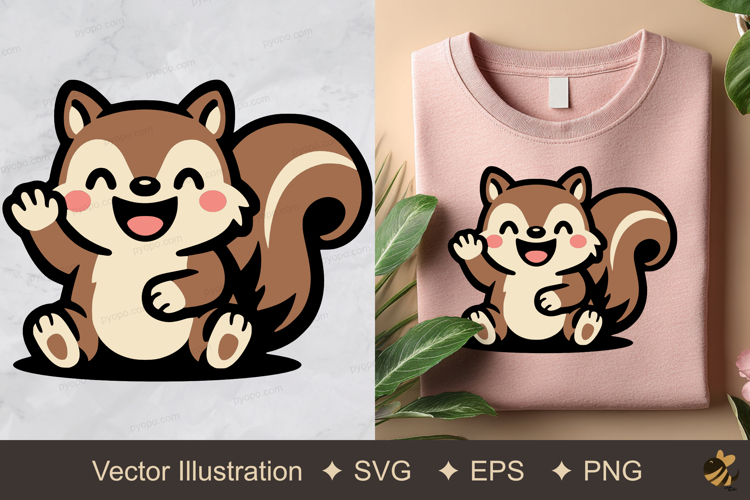Squirrel Illustration Image 5