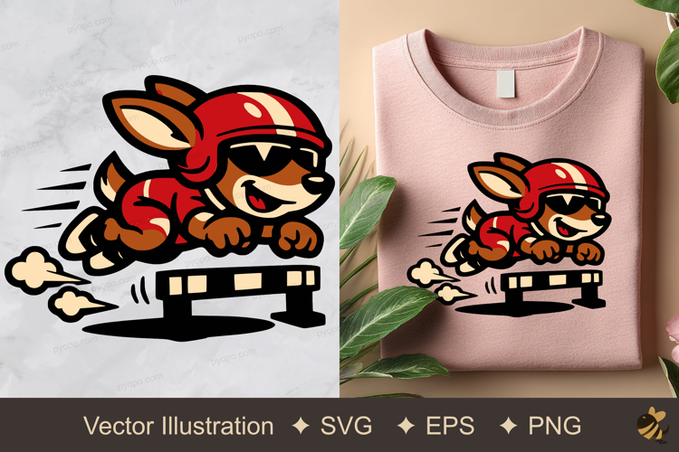 Deer Vector Image 9