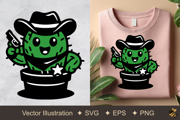 Cactus Vector Image 24