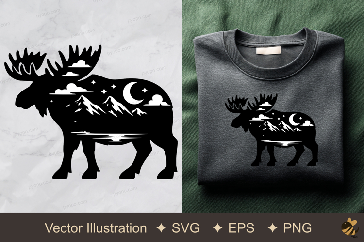 Reindeer Illustration Image 2