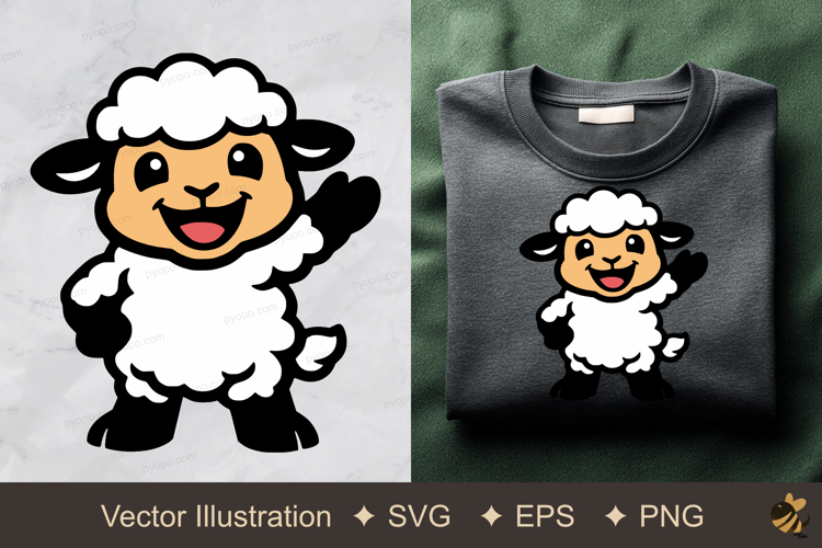 Sheep Illustration Image 15