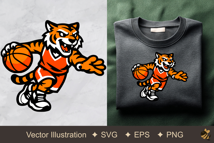 Tiger Vector Image 8