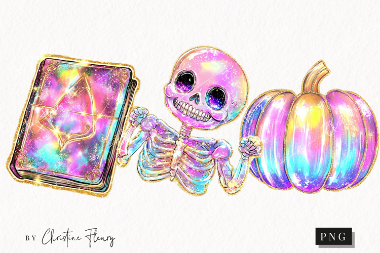 Iridescent Halloween Clipart | Halloween Png