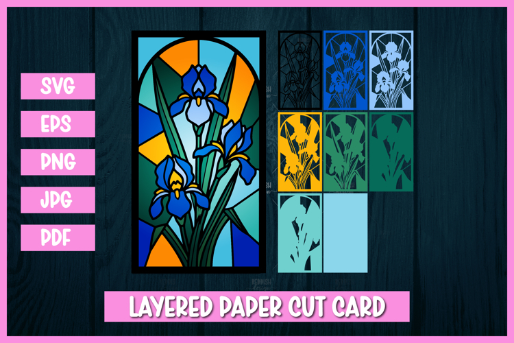 Stained Glass Svg Image 11