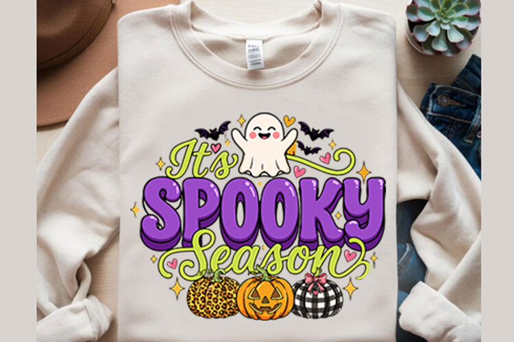 It is Spooky Season PNG Designs example image 1