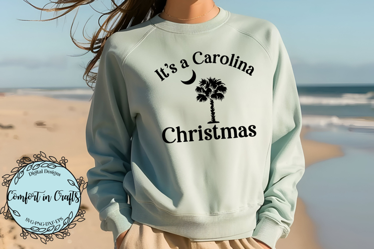 Its a Carolina Christmas SVG and Sublimation design