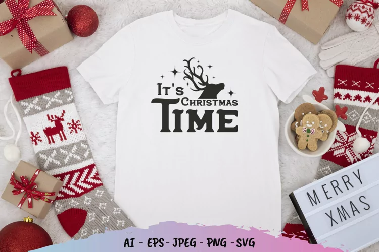 It's Christmas Time SVG File