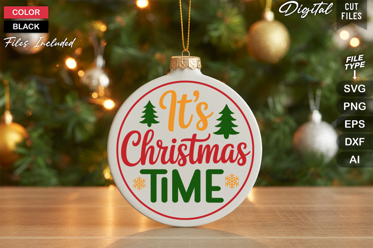 Funny Christmas Ornament Svg Image 24