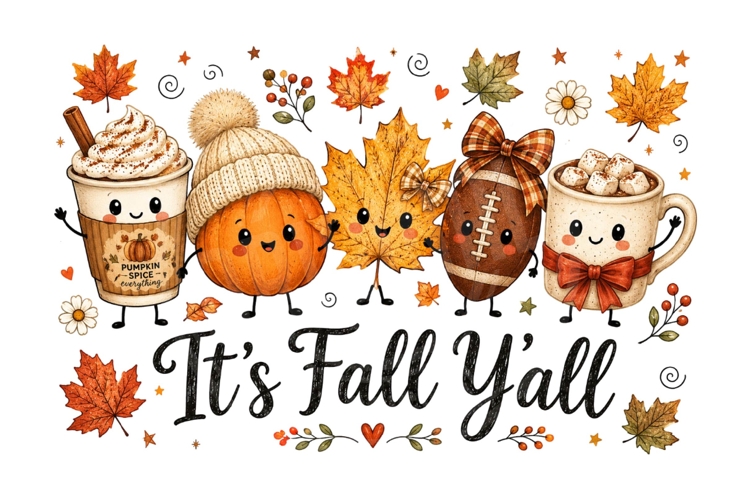 Cute Fall Clipart Image 2