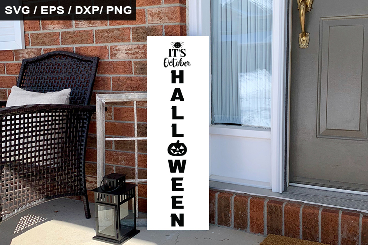 Halloween Porch Sign Svg Image 20