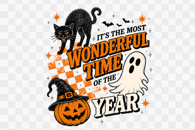 Retro Halloween PNG Design Shirt Sublimation