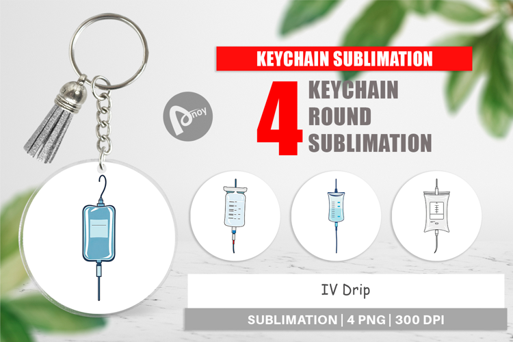 Keychain IV Drip