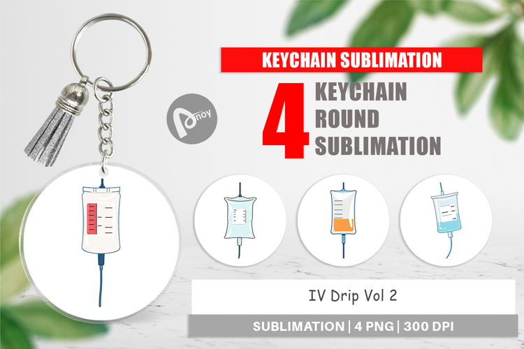 Keychain IV Drip