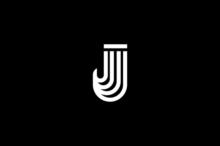 letter J initial logo example image 1