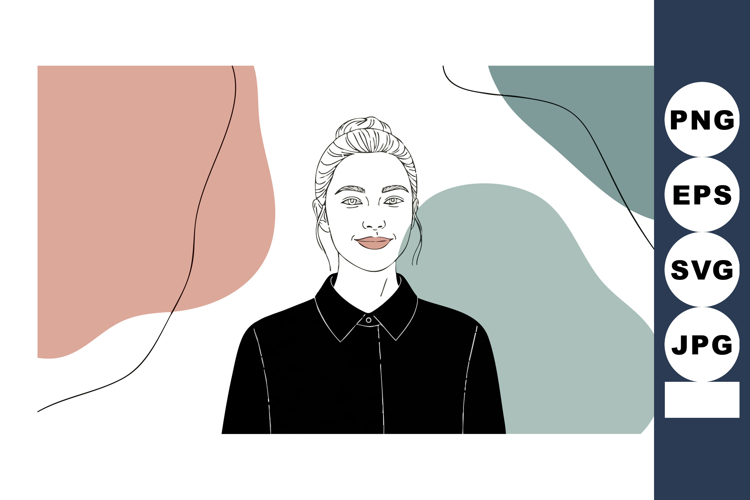 Hair Clipart Image 16