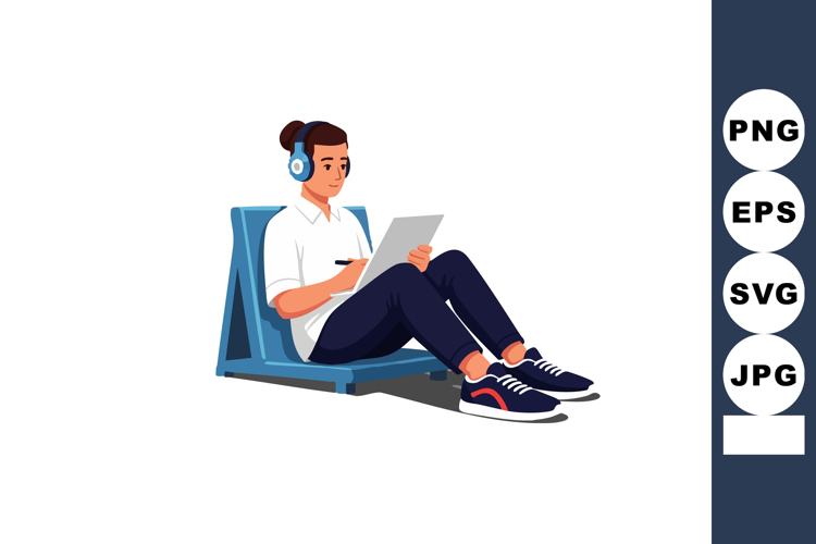 Headphone Clipart Image 15