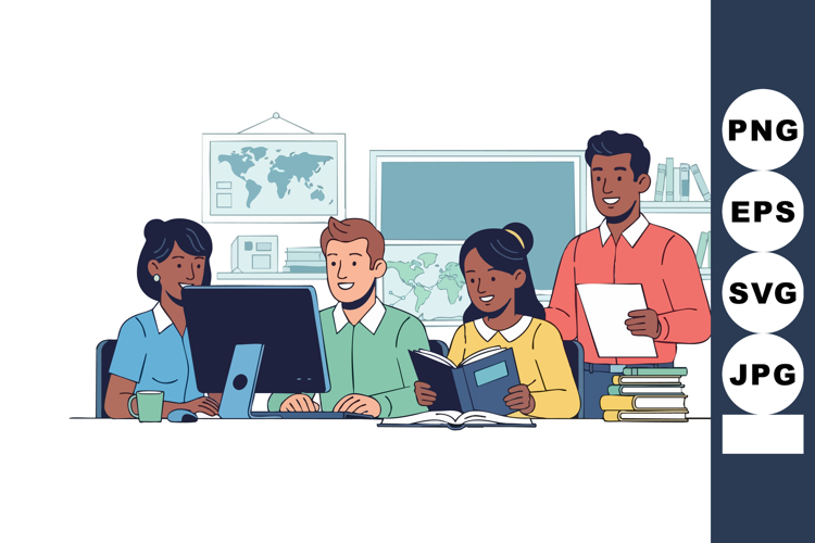 Classroom Clipart Image 3