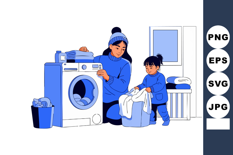 Laundry Clipart Image 2