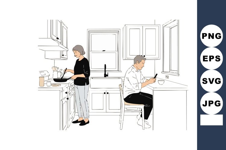 Kitchen Clipart Image 22