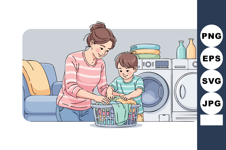 Laundry Clipart