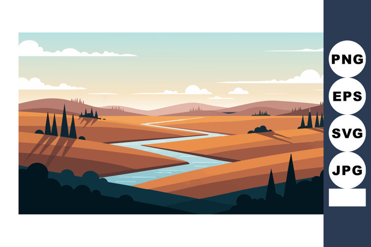 Hills Clipart Image 3