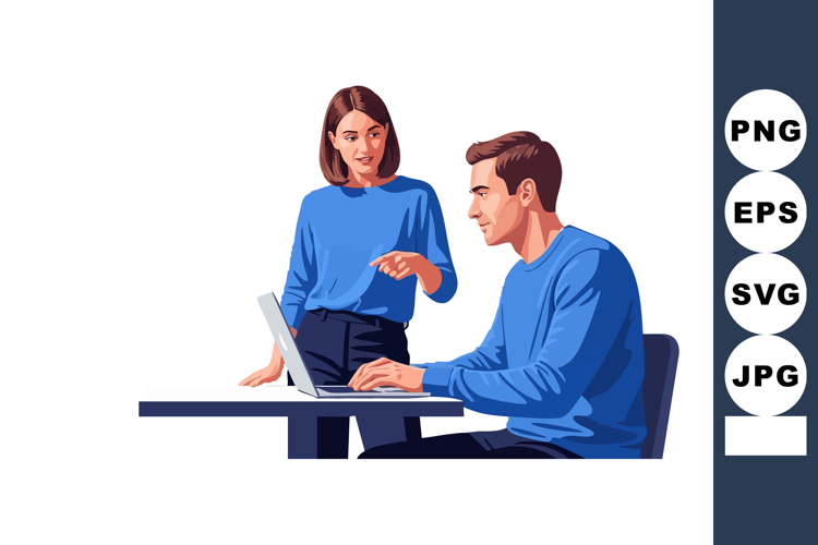 Working Together Clipart Image 20