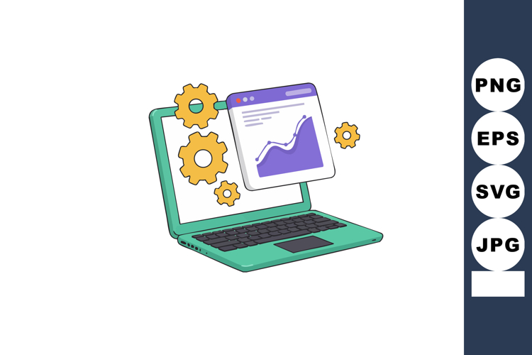 Laptop Clipart Image 14