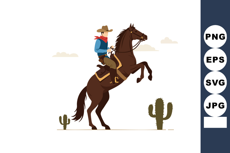 Cowboy Clipart Image 5