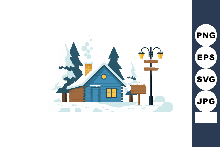 Cabin Clipart Image 2